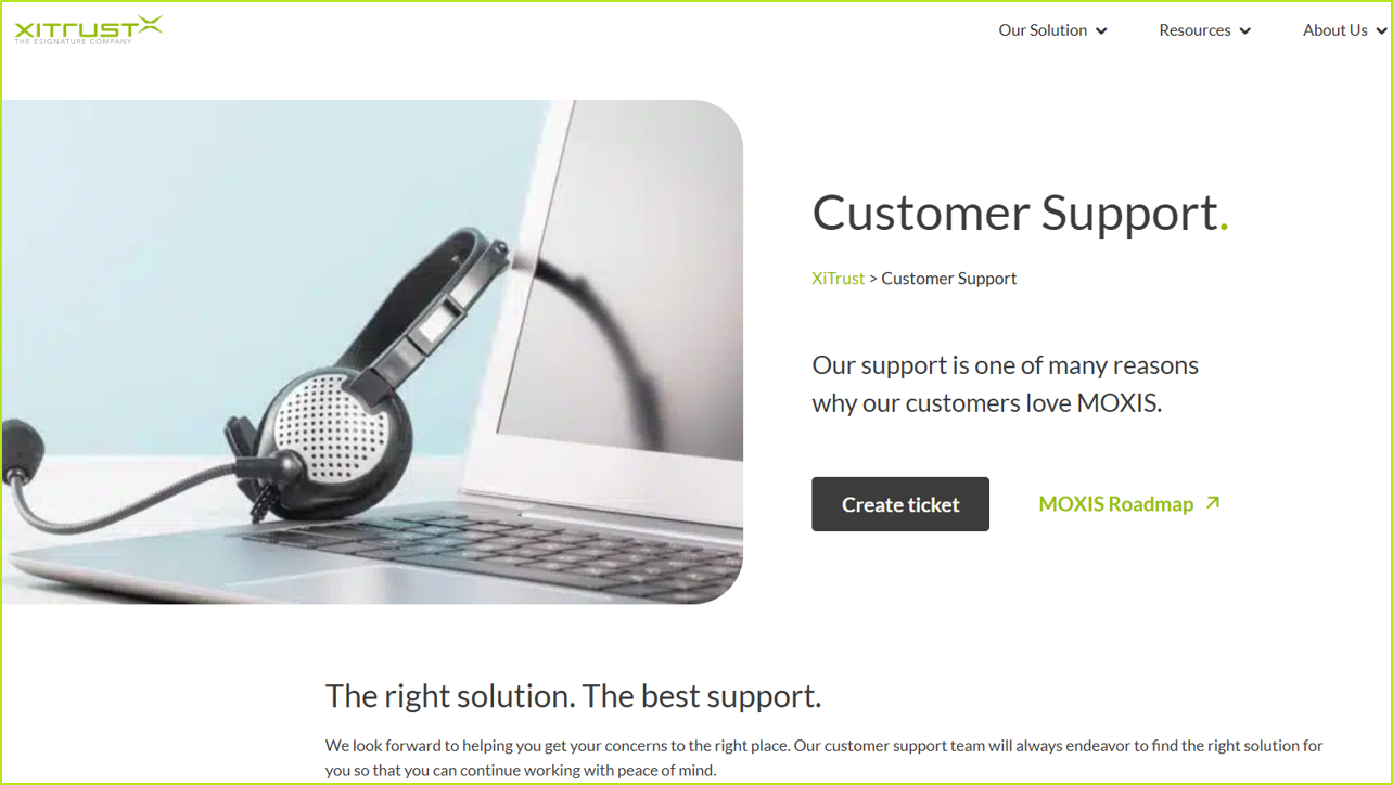 01a_XiTrust Customer Support Page.png